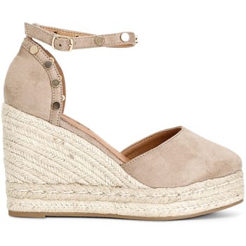 Sandalen met sleehak Café Noir C1XA9910