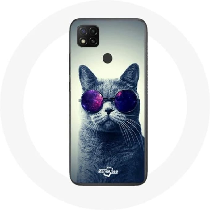 Xiaomi Redmi 9C hoesje Kattenbrilstijl