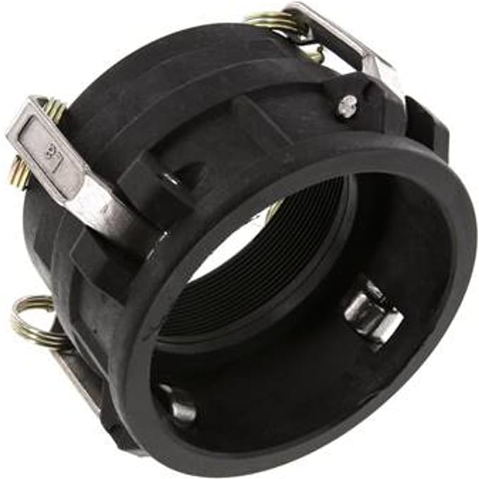 Camlock DN 90 (4'') Koppeling PolypropyleenRp 4'' met binnendraad Type D MIL-C-27487