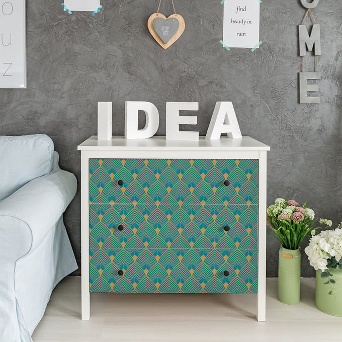 Scandinavische meubelsticker, Dagfinn, 40 x 60 cm