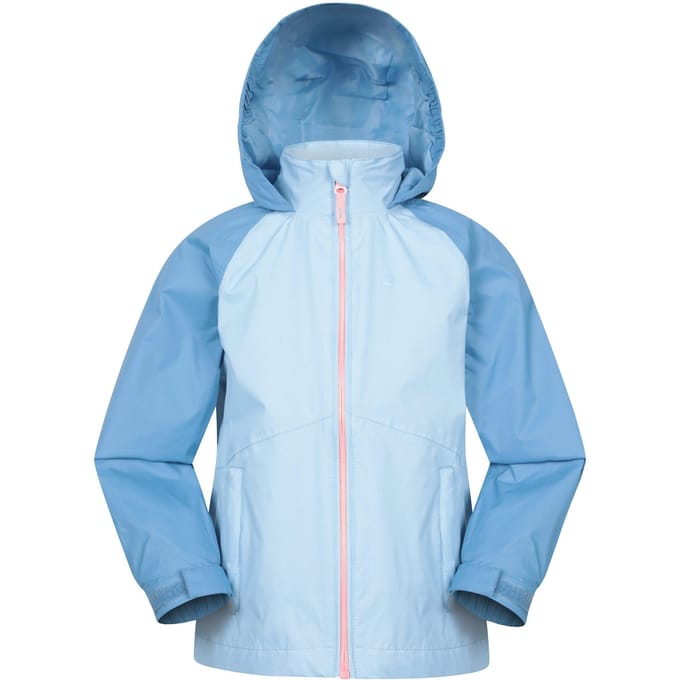 Mountain Warehouse Torrent II Waterdichte Jas voor kinderen/Kinderen (Teal)