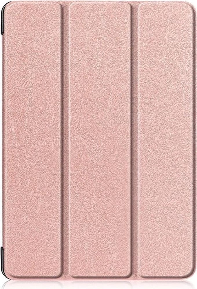 Shop4 - Geschikt voor Lenovo Tab E10 Hoes - Smart Book Case Rosé Goud