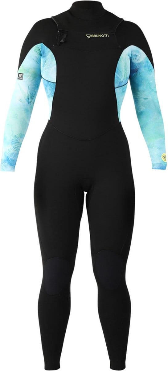 Brunotti - Glow Wetsuit Dames - Fullsuit 5/3mm - Blauw - XL