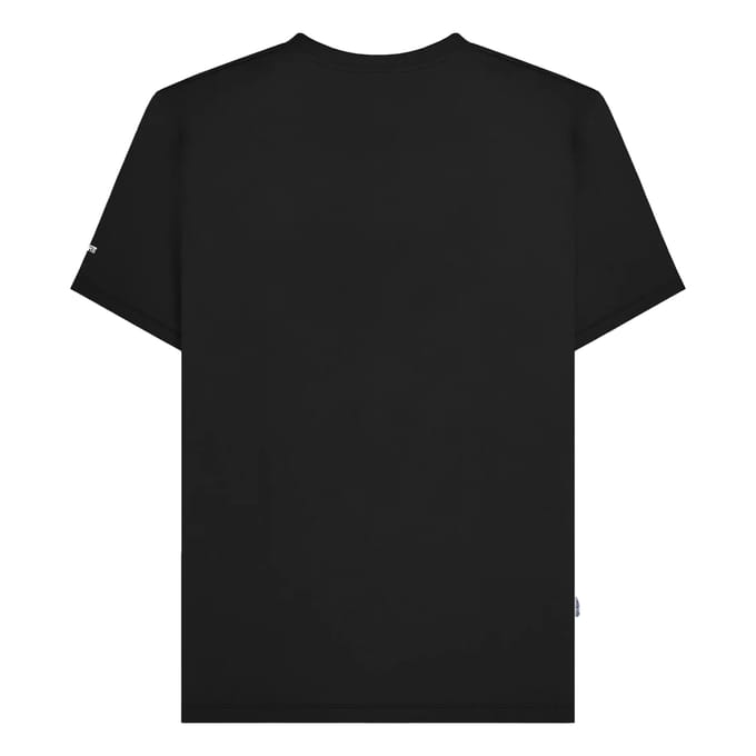 Lambretta Heren SS25 Racing Stripe T-shirt (Zwart)