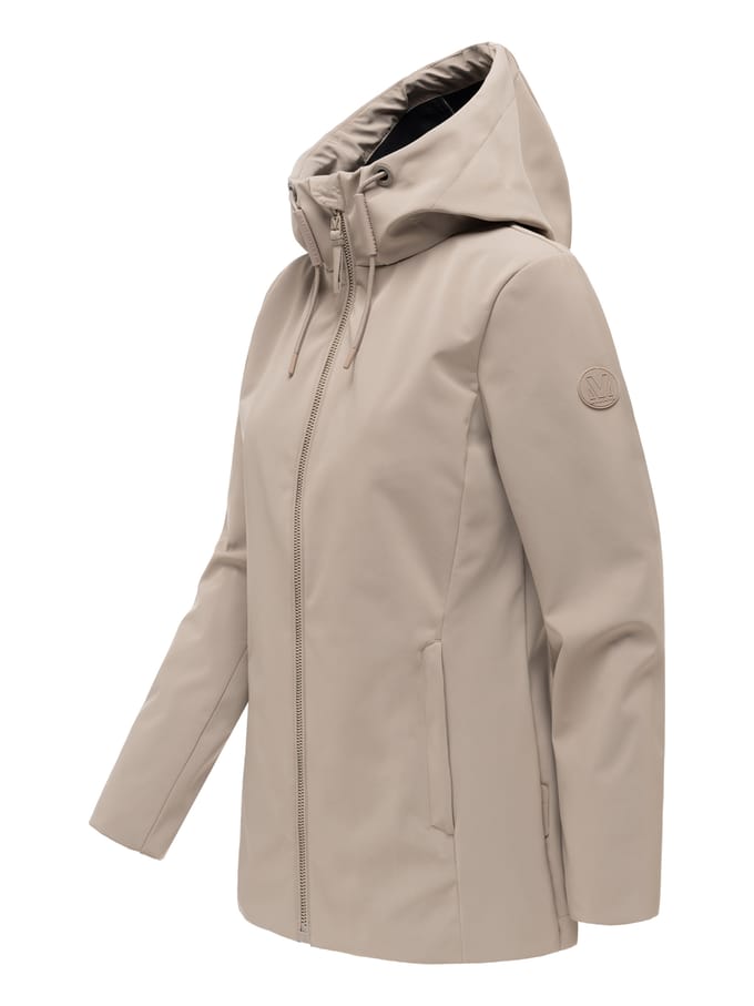 Marikoo dames softshell tussenjas Minaa met capuchon