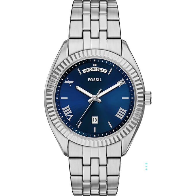 FOSSIL Heren Horloge 42 mm - Zilverkleurig
