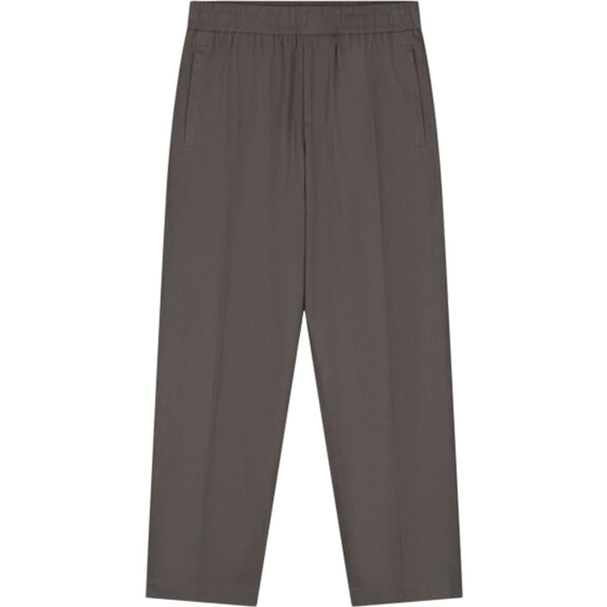 Olaf Slim Elasticated Pant Pantalons Grijs M240401