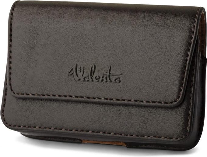 Valenta bruine compact Riemclip cameratas 'Cordoba' Small Leer