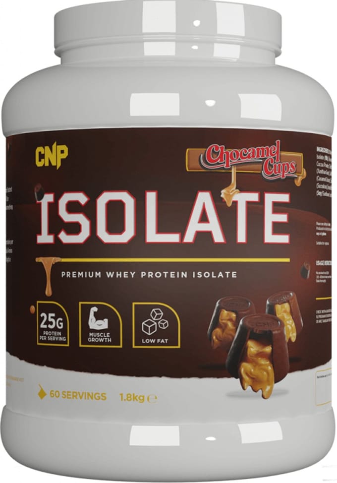 CNP Isolate (1800g) Chocamel Cups - Eiwitten - Wei-eiwit isolaat