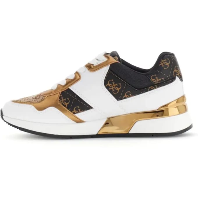Guess Mickay dames sneaker - Beige multi - Maat 36