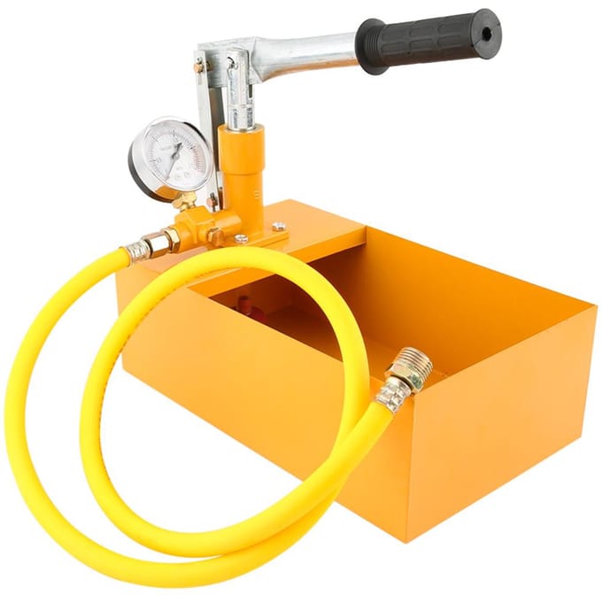 Testeur de pression, manuel, pour pompe hydraulique orange
