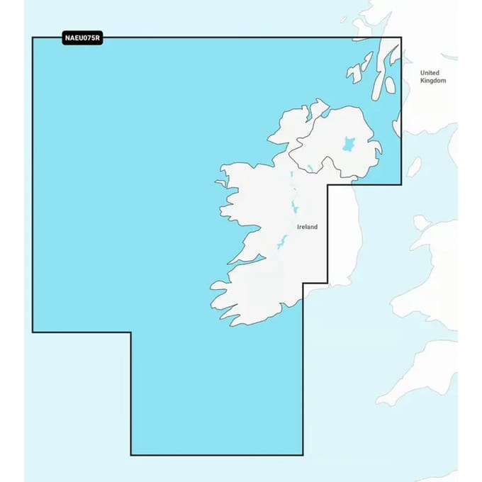 Kaart Navionics Cote Ouest Irlande