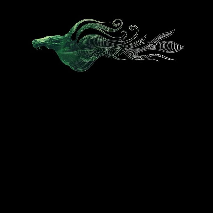 Fantastic Beasts Tribal Kelpie t-shirt - Zwart - M