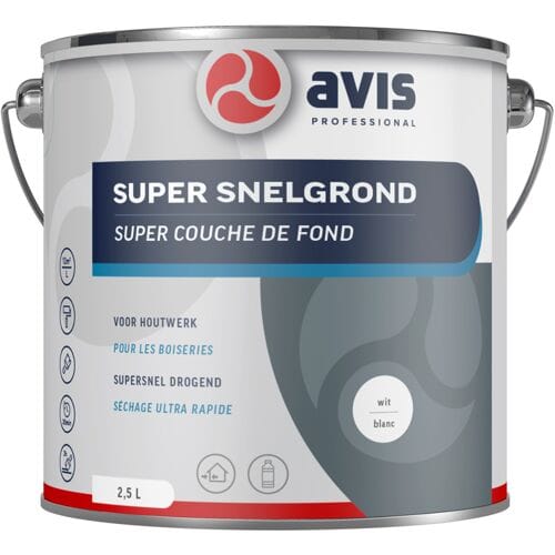 Avis Super Snelgrond Wit 2,5 Ltr