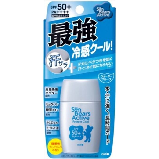 OMI - Sun Bears Active Protect Cool UV Sunscreen SPF50+ PA++++ - 30g