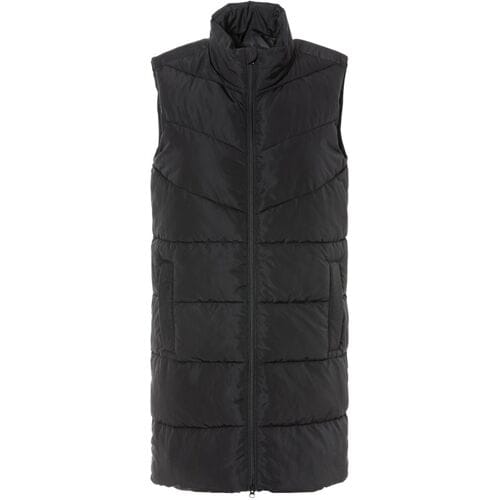 ESMARA Lange dames bodywarmer (Zwart, S (36/38))