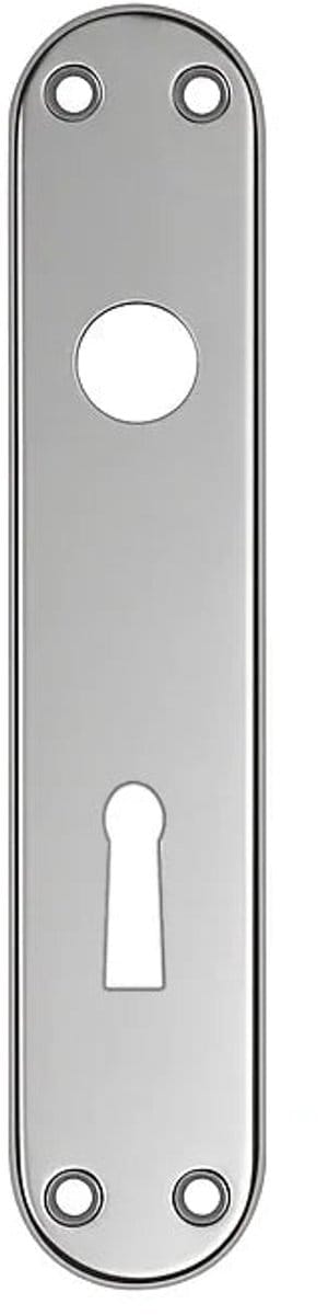 DutchLine - Winston Lange Schild Kamerdeursleutel - Chroom