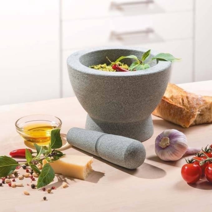 GEFU Mortel graniet met boter Ø17cm CRUNCHY