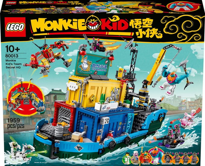 LEGO - Monkie Kid's Team Secret HQ - 80013