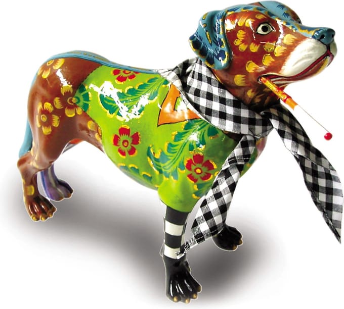 Toms Drag Hond Kurt lopend