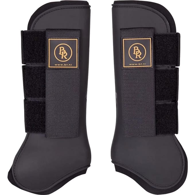 Paard kogelbeschermers in pu met neopreen BR Equitation X-High