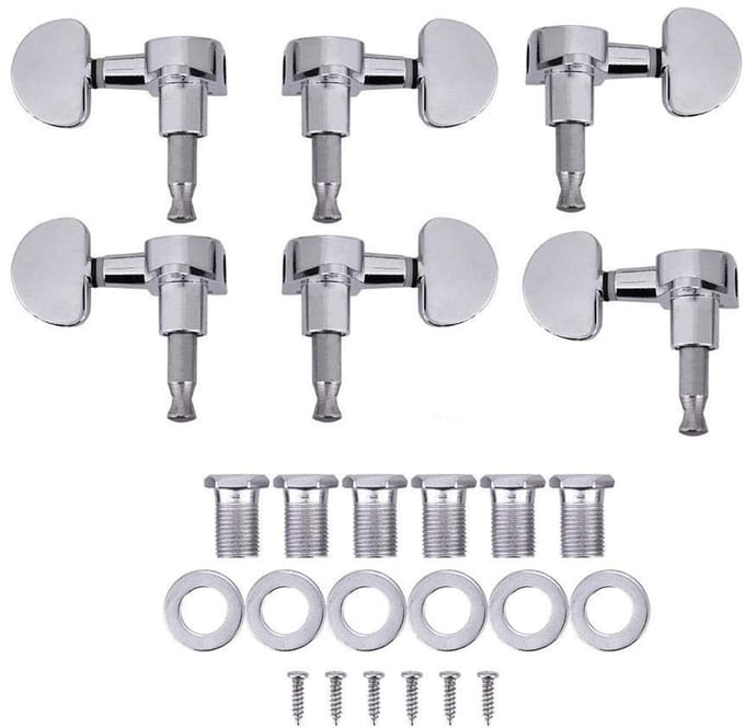 Dailygoods- Gitaarstemwartel Zinklegering - Mechanica
