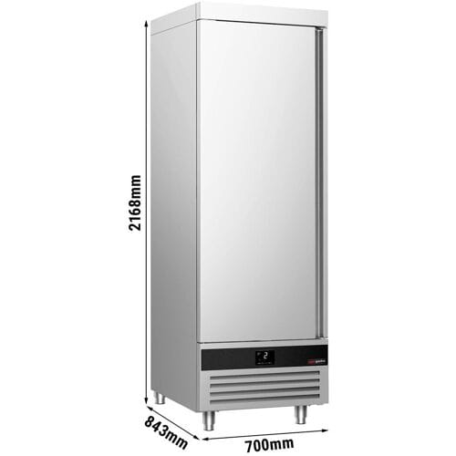 GGM Gastro Kühlschrank Edelstahl PREMIUM - GN 2/1 - 700 Liter - mit 1 Tür