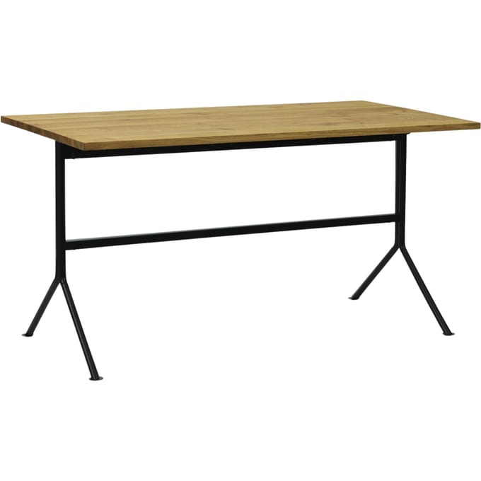 Normann Copenhagen Kip Bureau - Eiken - zwart