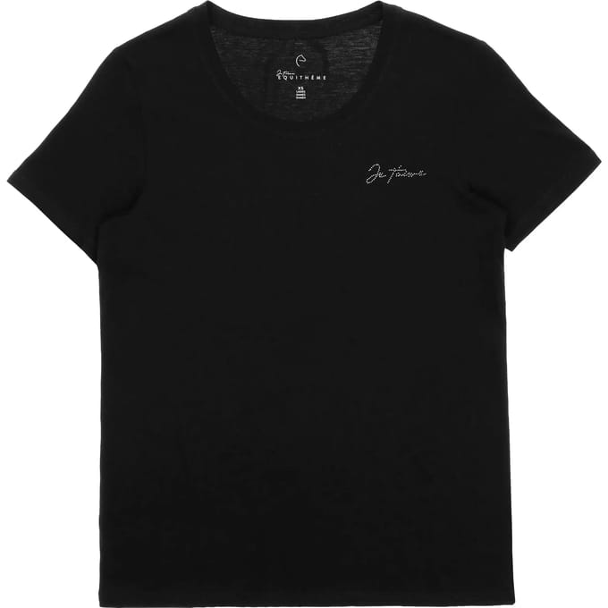 Dames-T-shirt Equithème Je t'aime - Bonnie