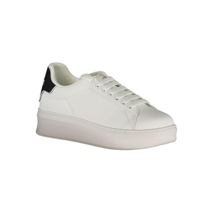 Gaelle Paris Bianco Poliuretano Dames Sneaker