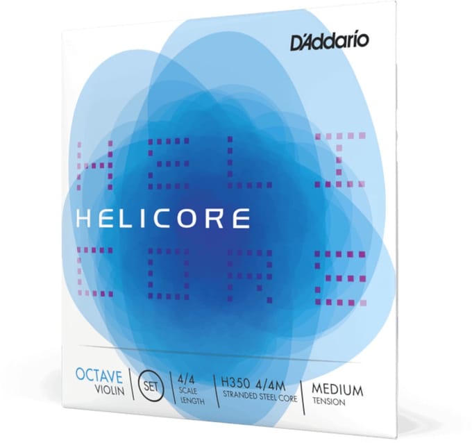 D'Addario H350 4/4M Helicore Octave 4/4 Scale, Medium Tension Octaaf vioolsnaren set