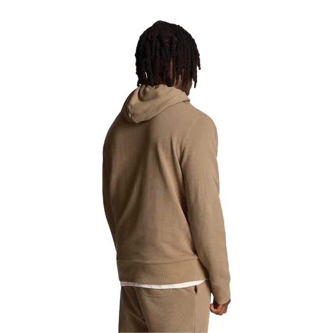 Lyle & Scott Heren Utility Loopback Hoodie (Beige)