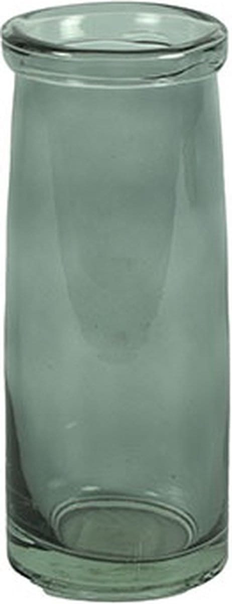 Countryfield Vaas Missy glas L8B8H19CM donker grijs