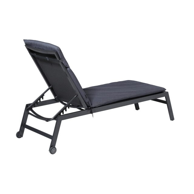 Madison - Tuinkussen - Outdoor - 190 x 60cm - Manchester Denim Grijs - Ligbedkussen