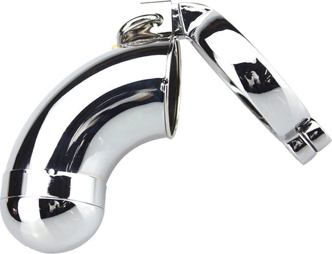 Chastity Cage - kuisheidskooi met dilator - voor mannen - stainless steel - Prolink Novelties® nr. 7
