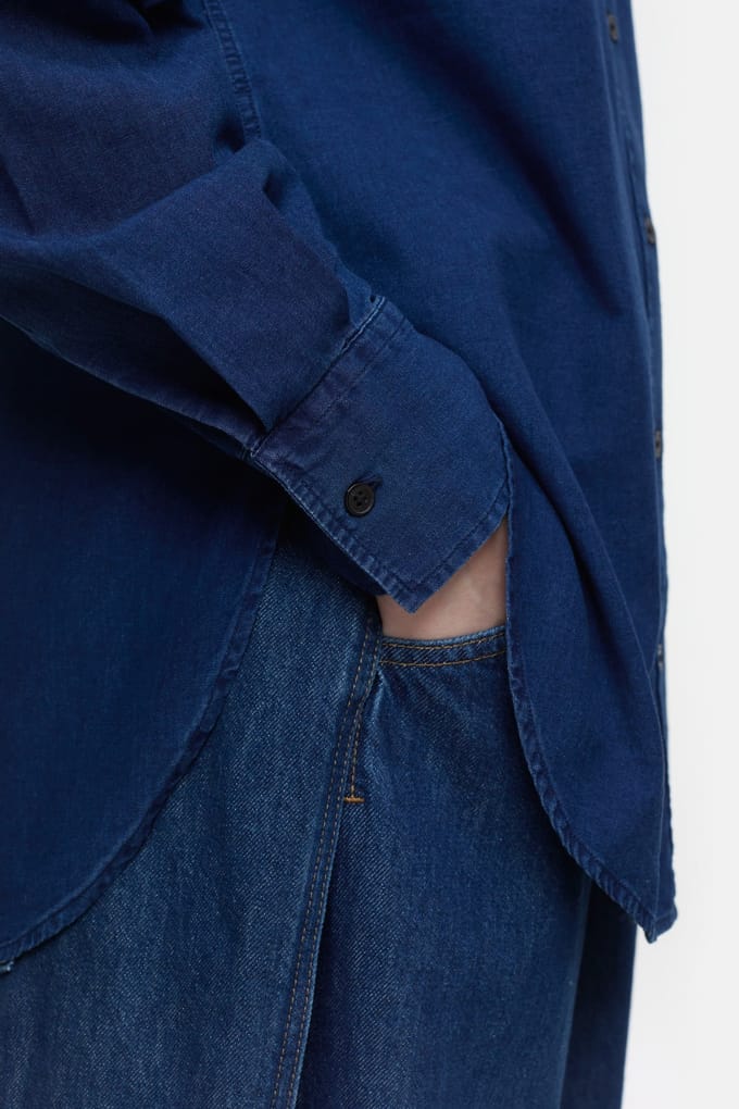 Closed Fitted Shirt & Blouses Dark Blue Taglia: XXS | Magliette intime Outlet | Donna | Blu
