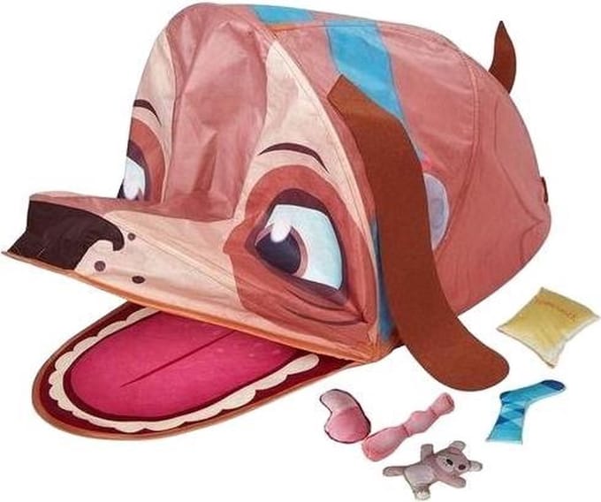 Worlds Apart Speeltent Poopy Puppy Bruin 100 Cm