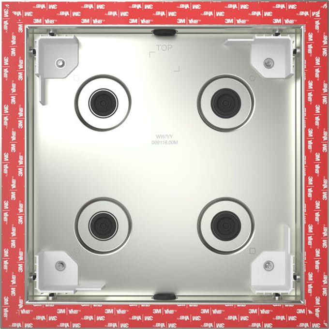 Gira System 106 inbouwdoos 2x 2-weg - 552800