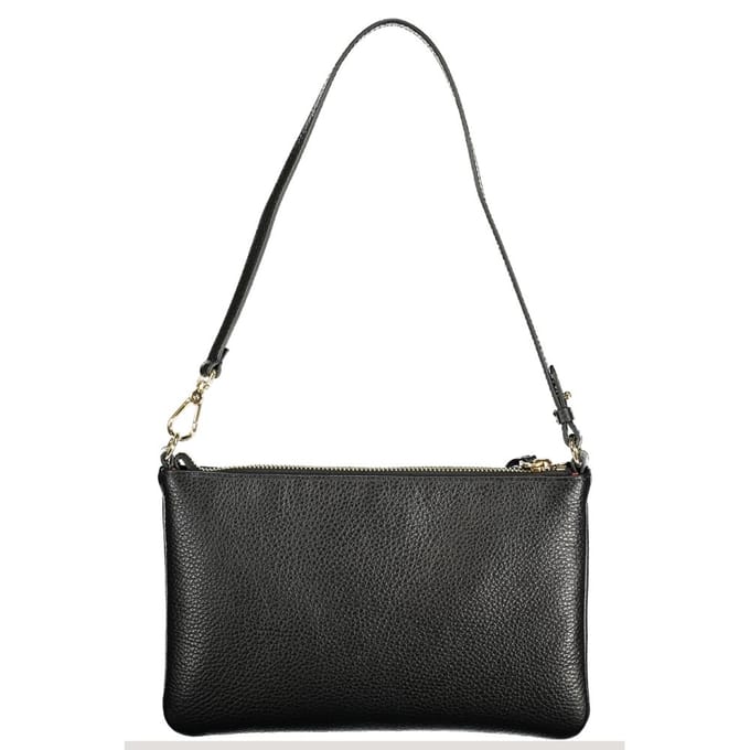 Coccinelle C-Easy Clutch Leder 25 cm - Dames - noir