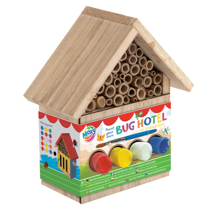 Creative Craft Group - Paint Your Own Wooden Insect Hotel Paint Set