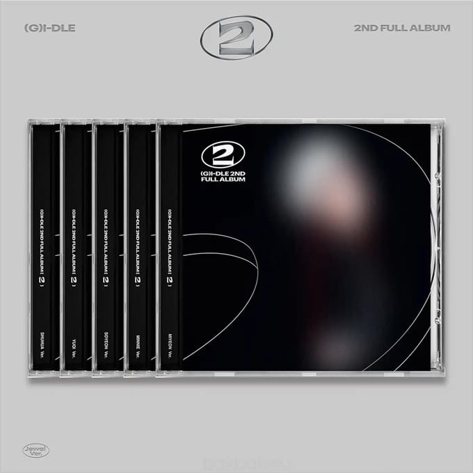 (G)I-DLE - [2] 2e album JEWEL-versie, kaart van POP-HEAVEN Random