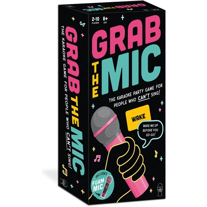 HUCH! Grab the Mic, Bordspel, Feest, 8 jaar, 20 min, Duitstalig!