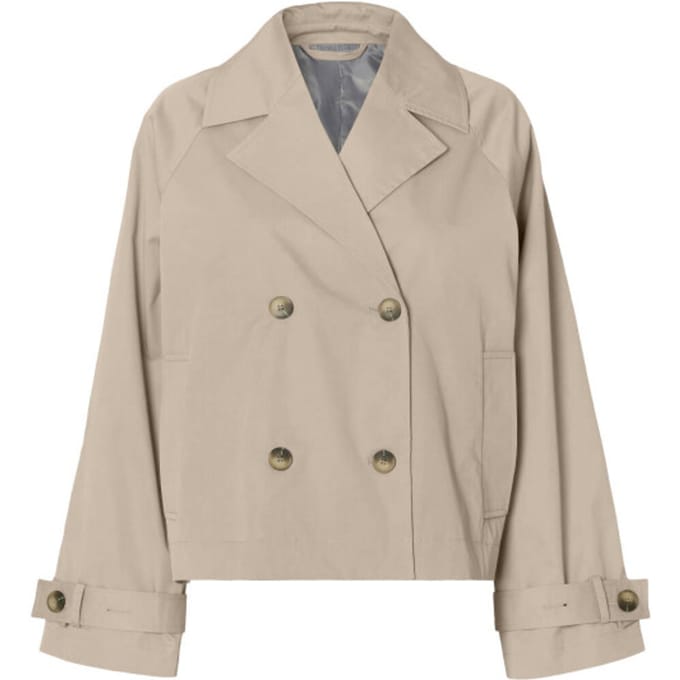 regular fit trenchcoat-jas van katoenmix model 'NEW CILO'