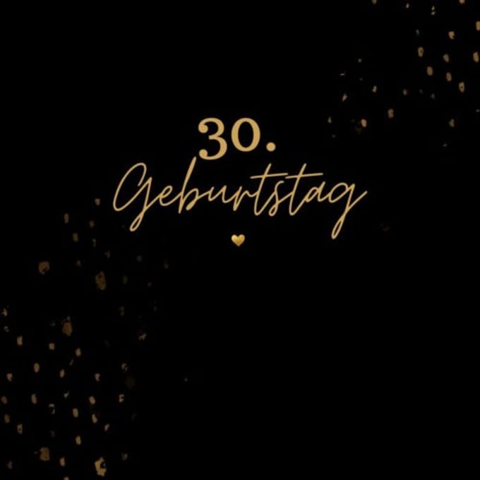 30. Geburtstag- Gästebuch Blanko - Julia S. Klein