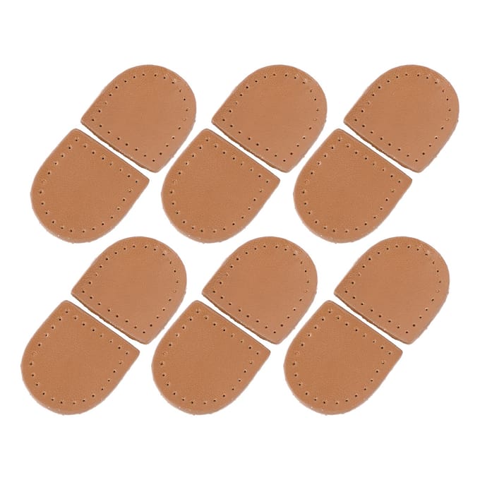 40 STUKS Ritsstopper DIY Handgemaakt Echt Leer Multifunctioneel Modieus Ritsuiteinden Top brown