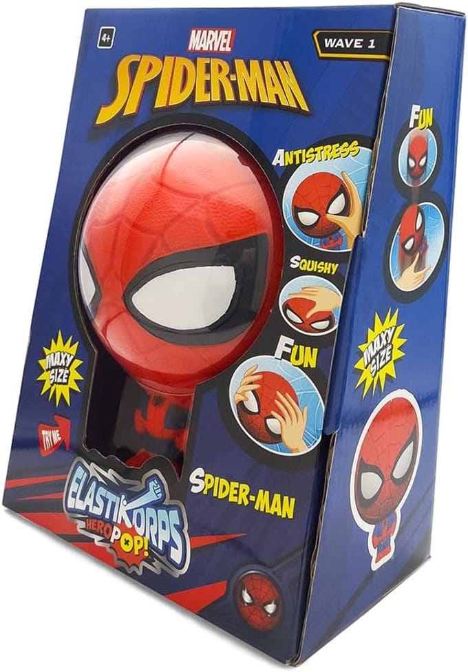 CICABOOM | Elastikorp HeroPop - Maxi Marvel Spiderman
