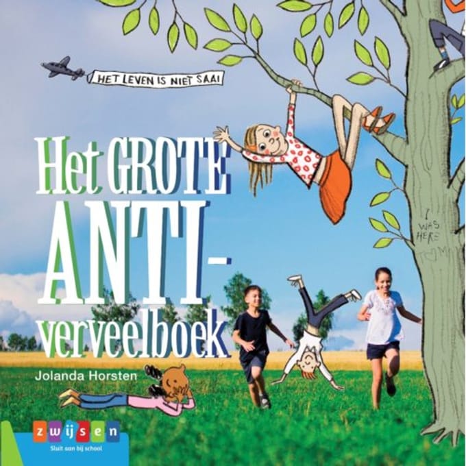 Het Grote Anti-Verveelboek - Leesserie Estafette - Jolanda Horsten