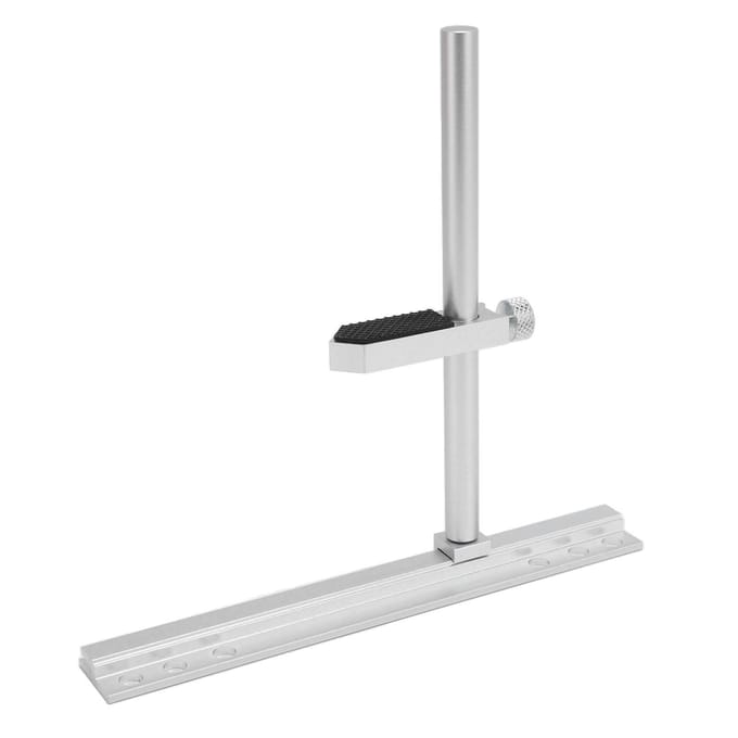 Support GPU Réglable Anti-Affaissement Support GPU Alliage d'Aluminium Support de Carte Graphique pour Ventilateurs 9cm 12cm 14cm argenté