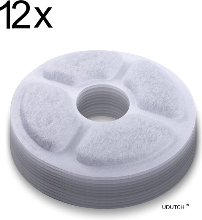 Drinkfilter - Fontein - Filter - Navulling - Filters - Hond - Kat - Dier - 12 stuks