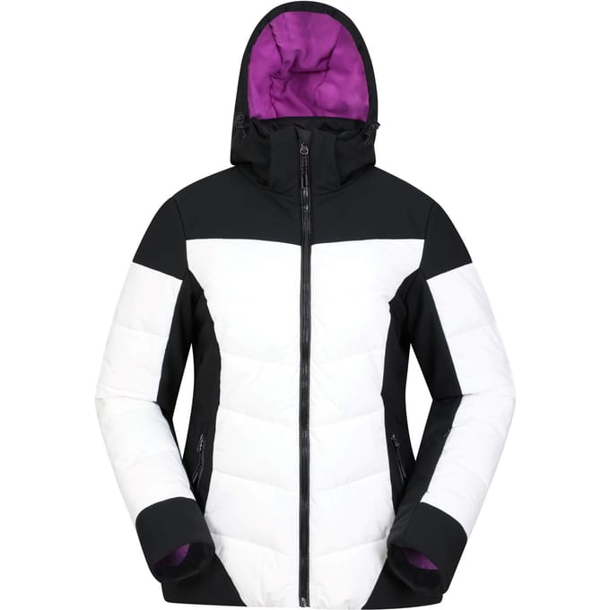 Mountain Warehouse Dames/Dames Resort RECCO gewatteerde ski-jas (Zwart)